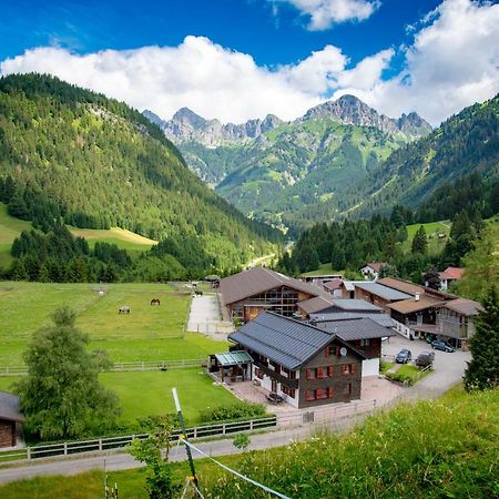 ホテル Reiterhof Berggut Gaicht Nesselwängle エクステリア 写真