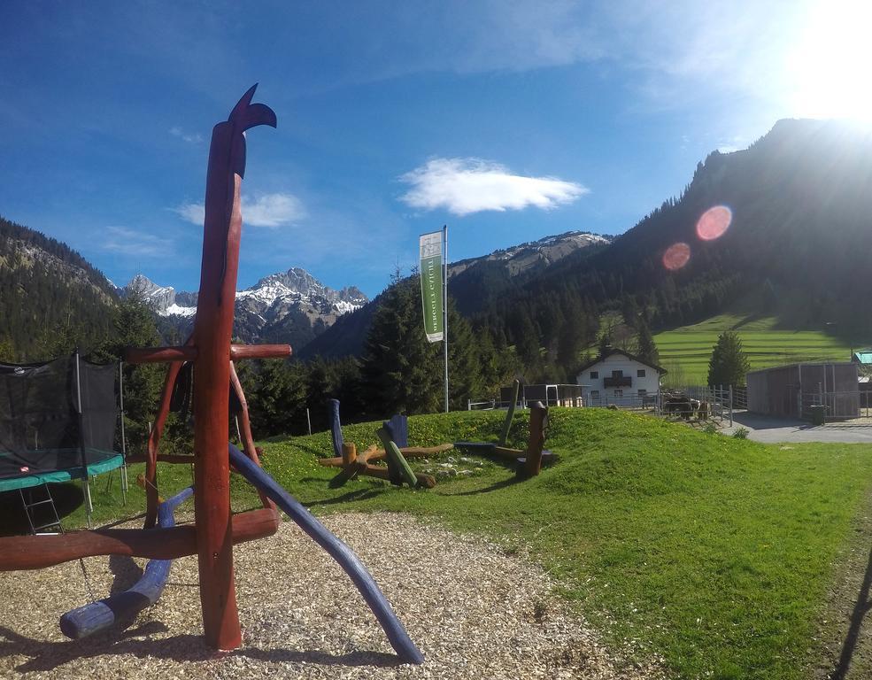 ホテル Reiterhof Berggut Gaicht Nesselwängle エクステリア 写真