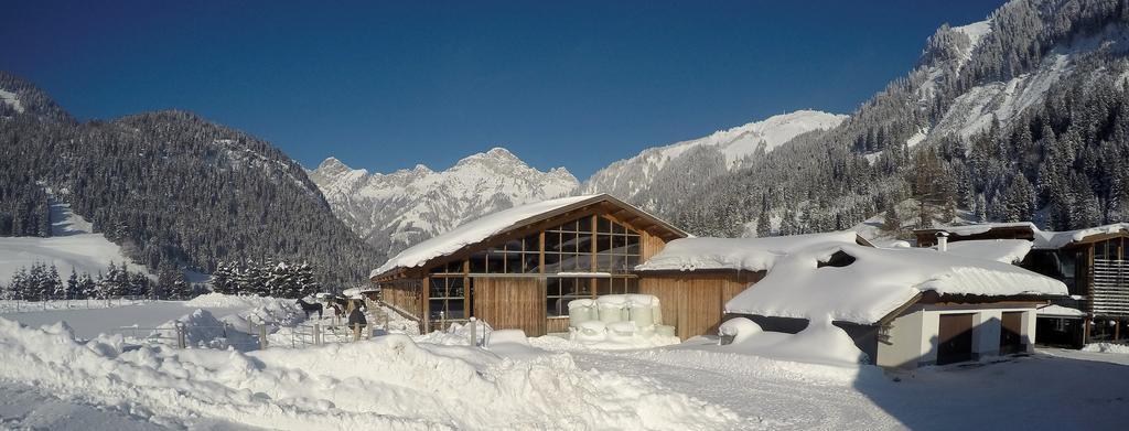 ホテル Reiterhof Berggut Gaicht Nesselwängle エクステリア 写真