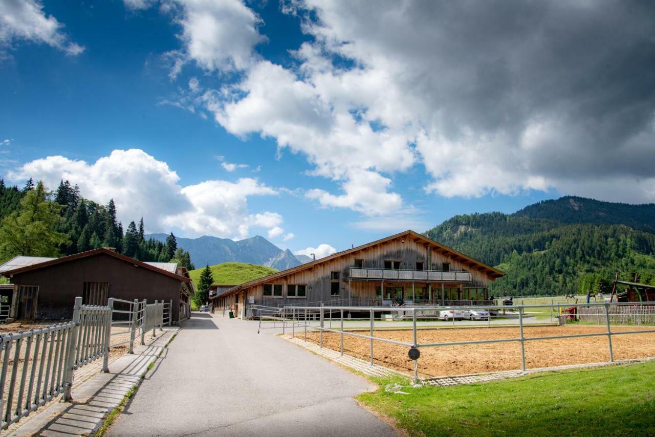 ホテル Reiterhof Berggut Gaicht Nesselwängle エクステリア 写真